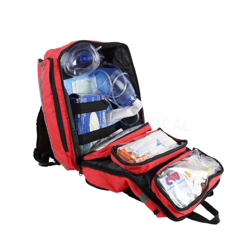 Paramedic Bag / Rucksack Orange/Reddish (EMT)